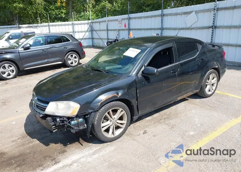 2013 Dodge Avenger Sxt из США, поврежденный, VIN 1C3CDZCB2DN759328